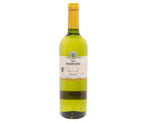 Vino blanco con denominación de origen Vinos de Madrid VEGA MADROÑO botella de 75 cl.