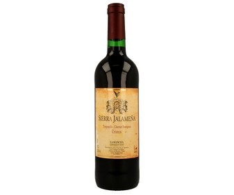Vino tinto crianza botella de 75 centilitros Vino tinto crianza botella de 75 centilitros