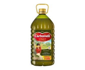 Aceite de oliva virgen extra CARBONELL garrafa de 5 l. Aceite de oliva virgen extra CARBONELL garrafa de 5 l.