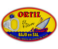 Bonito del norte en aceite de oliva con contenido reducido en sal ORTIZ 82 g.