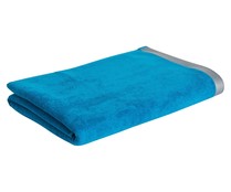 Toalla de playa velour 90x160cm, 100% algodón, 360g/m², ACTUEL. 1 unidad.