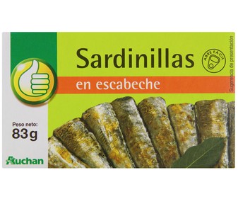 Sardinillas en escabeche lata de 65 gramos Sardinillas en escabeche lata de 65 gramos