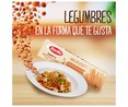Pasta Legumbre Spaguetti (Espagueti) de Lenteja Roja BARILLA 250 g.