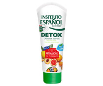 Crema de manos hidratante con efecto antimanchas y rejuvenecedor INSTITUTO ESPAÑOL Detox 75 ml.
