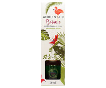 Difusor de Varillas Botanic 50ml olor selva verde, AMBIENTAIR. Difusor de Varillas Botanic 50ml olor selva verde, AMBIENTAIR.