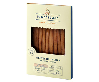 Anchoa en aceite de oliva 110 gramos Anchoa en aceite de oliva 110 gramos