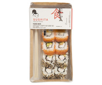 Bandeja de aperitivo Tokio SUSHITA 215 g.