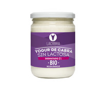 Yogur de cabra ecológico desnatado sin lactosa LACABRA 420 g.