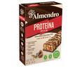 Barrita rica en proteinas sabor chocolate EL ALMENDRO 4 x 35 g.