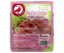 Paleta de cerdo cocida y cortada en finas lonchas PRODUCTO ALCAMPO 150 g.