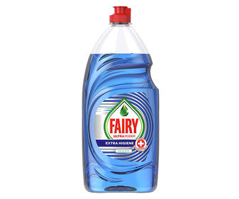 Detergente lavavajillas a mano extra higiene FAIRY ULTRA PODER 1015 ml Detergente lavavajillas a mano extra higiene FAIRY ULTRA PODER 1015 ml