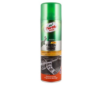 Limpiador de salpicaderos de 500 mililitros con acabado brillante y olor a fresa TURTLE WAX. Limpiador de salpicaderos de 500 mililitros con acabado brillante y olor a fresa TURTLE WAX.