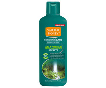 Gel de baño o ducha enriquecid con aceite de castaña de Brasil NATURAL HONEY Amazonian secrets 650 ml.