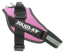 Arnés regulable para perros con reflectante color rosa JULIUS-K9 talla 0 (14-25 kg) 1 ud. 