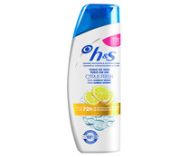 Champú anticaspa y acondicionador, para cabellos grasos H&S Citrus fresh 300 ml.