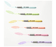 Marcadores pastel punta ajustable - Colores surtidos, blíster de 6 unidades, BIC.