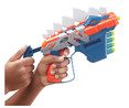 Lanzador Stego-Smash con 5 dardos incluidos, Dinosquad NERF.