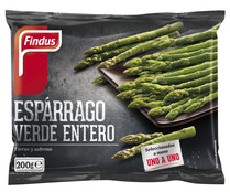 Bolsa de espárragos verdes enteros FINDUS 200 g.
