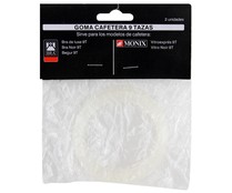 Goma para cafetera expréss/Italiana de 9 tazas MONIX  pack de 2 unidades.