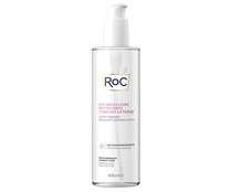 Agua micelar desmaquillante para cara y ojos, especial pieles sensibles ROC 400 ml. 