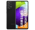 Smartphone 16,51cm (6,5") SAMSUNG Galaxy A52 SM-A525FZKGEUB negro, Octa-Core, 6GB Ram, 128GB, 64+12+5+5 Mpx, Dual-Sim, Android.