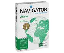 Paquete de folios tamaño A4 navigator universal de 500 hojas de 80gr. DMM.