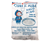 Bolsa de cubitos de hielo CUBI&ALBA 2 kg.