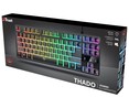 Teclado gamer iluminado Trust