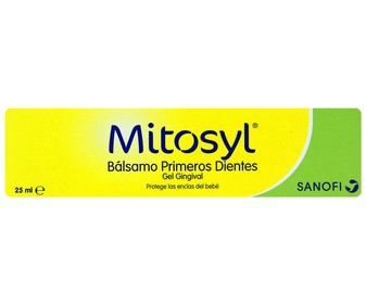 Bálsamo protector de encías por la aparición de los primeros dientes, MITOSYL, 25 ml. Bálsamo protector de encías por la aparición de los primeros dientes, MITOSYL, 25 ml.