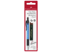 Blíster 1 portaminas automático + minas de regalo, FABER-CASTELL. Blíster 1 portaminas automático + minas de regalo, FABER-CASTELL.