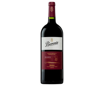 Vino tinto crianza con denominación de origen calificada Rioja BERONIA Magnum de 1,5 l. Vino tinto crianza con denominación de origen calificada Rioja BERONIA Magnum de 1,5 l.