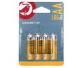 Pack de 8 pilas alcalinas AA, LR06, 1,5V, PRODUCTO ALCAMPO.