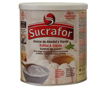 Edulcorante a base de Xilitol (Azúcar de Abedul) y Stevia SUCRAFOR 500 g.