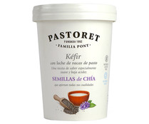 Kefir de leche de vacas de pasto con semillas de Chía PASTORET 500 ml.