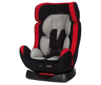 Silla de auto para grupo 0-1-2, color rojo y negro, SCOUT. Silla de auto para grupo 0-1-2, color rojo y negro, SCOUT.
