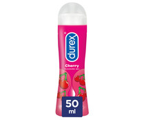 Gel lubricante íntimo con sabor a cereza DUREX 50 ml.