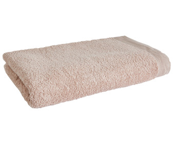Toalla de baño 100% algodón color beige, 360g/m² ACTUEL. Toalla de baño 100% algodón color beige, 360g/m² ACTUEL.