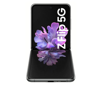 Smartphone 17,01cm (6,7") SAMSUNG Galaxy Z FLIP 5G SM-F707BZAAPHE gris, Octa-Core, 8GB Ram, 256GB, 12+12 Mpx, Dual-Sim, Android 10. Smartphone 17,01cm (6,7") SAMSUNG Galaxy Z FLIP 5G SM-F707BZAAPHE gris, Octa-Core, 8GB Ram, 256GB, 12+12 Mpx, Dual-Sim, Android 10.