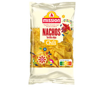 Nachos con sabor a chili MISSION 200 g.