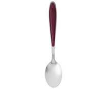 Cucharilla de café con manga de color cereza, cherry look, QUID. Cucharilla de café con manga de color cereza, cherry look, QUID.