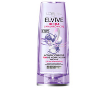Acondicionador hidratante hasta 72 horas con ácido Hialurónico, para cabello deshidratado ELVIVE Hidra hialurónico 300 ml.