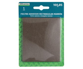 Fieltro adhesivo marrón de 85 milímetros Fieltro adhesivo marrón de 85 milímetros
