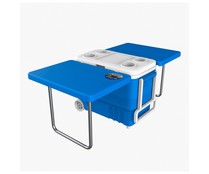 Nevera portátil rígida transformable en mesa, 45 litros, ATLANTIC.
