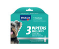 Pipetas repelentes para perros pequeños Talla S VITAKRAFT 3 uds.