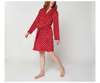 Bata Coral fleece para mujer IN EXTENSO, talla M. Bata Coral fleece para mujer IN EXTENSO, talla M.