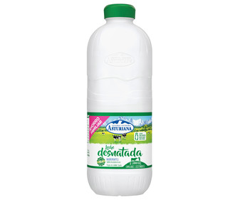 Leche desnatada de vaca, de origen española CENTRAL LECHERA ASTURIANA 2.2 l. Leche desnatada de vaca, de origen española CENTRAL LECHERA ASTURIANA 2.2 l.