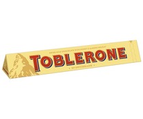 Barrita de chocolate con leche, miel y almendras TOBLERONE 100 g.