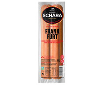 Salchichas cocidas y ahumadas tipo Frankfurt, especiales para parrilla SCHARA 400 g