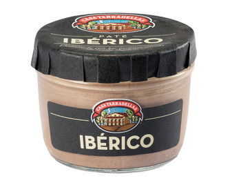 Paté de hígado de cerdo Ibérico CASA TARRADELLAS frasco de 125 g. Paté de hígado de cerdo Ibérico CASA TARRADELLAS frasco de 125 g.