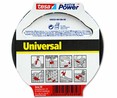 Cinta americana negra, 10m x 50mm, TESA Extra Power.